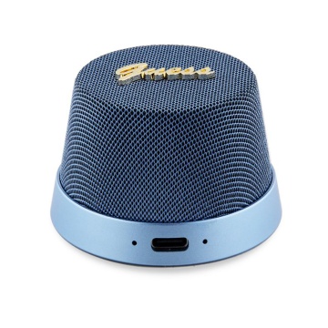 Boxa Portabila TWS, Bluetooth V5.3, 700mAh, 3W - Guess Magnetic Script Metal (GUWSC3ALSMB) - Blue - Img 3