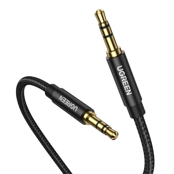 Cablu audio 2x Jack 3.5mm Ugreen, 2m, 50363 - Negru - Img 3