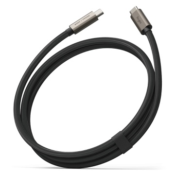 Cablu de date Ringke- Type-C la Type-C, 240W, 1m - Negru - Img 5