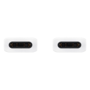 Cablu Samsung tip C original, 3A, 1m, EP-DA705BWEGWW - Alb - Img 2