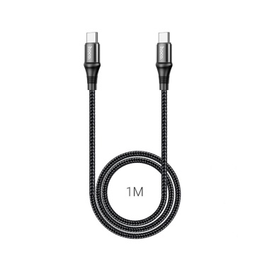 Cablu USB-C 5A de date Super Fast Charge 100W Hoco X50, Negru - Img 4