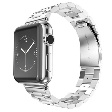 Curea Techsuit W036 - Apple Watch 1/2/3/4/5/6/7/8/9/10/SE/SE 2/Ultra/Ultra 2 (42/44/45/46/49mm) - Argintiu - Img 1