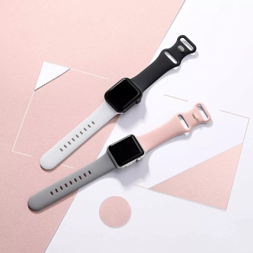 Curea (W031) - Apple Watch 1/2/3/4/5/6/7/8/9/10/SE/SE 2/Ultra/Ultra 2 (42/44/45/46/49mm) - Roz - Img 5