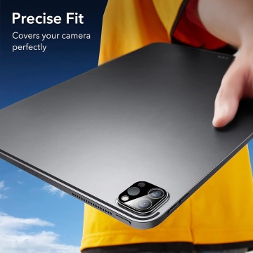 Folie Camera pentru iPad Pro 11 / 12.9 (2024 / 2022 / 2021 / 2020) / 13 (2024) (set 2) - ESR Camera Lens Protector - Black - Img 3