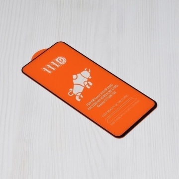 Folie pentru OnePlus Nord N100 Techsuit 111D Full Cover / Full Glue Glass / 3D Curved Screen - Black - Img 2