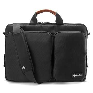 Geanta tip servieta laptop 17 inch mare Tomtoc A42G1D1- Negru - Img 4