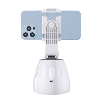 Gimbal inteligent telefon cu face tracking Techsuit Q3 - Alb - Img 4