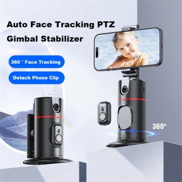 Gimbal telefon cu AI face tracking 360 Techsuit P02 - Negru - Img 4