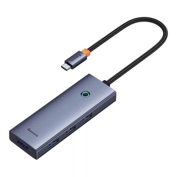 Hub Type-C to HDMI, 4xUSB, Type-C Baseus, B00052807813-01 - Gri - Img 4