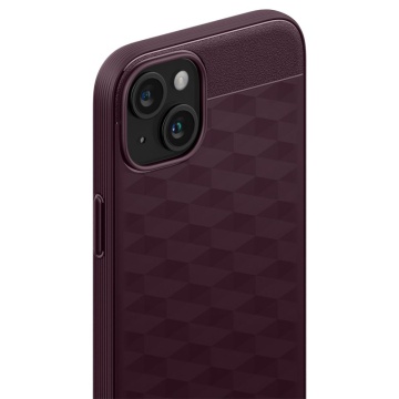 Husa Caseology Parallax MagSafe - iPhone 15 - Burgundy - Img 5