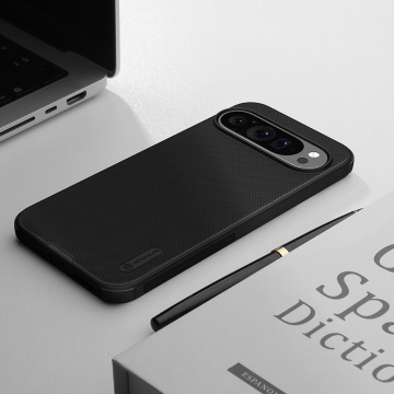 Husa Google Pixel 9 Nillkin Super Frosted Shield Pro - Negru - Img 4