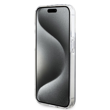 Husa Guess Hardcase IML 4G Gold Stripe iPhone 15 Pro GUHCP15LH4PSEGK- Negru - Img 7