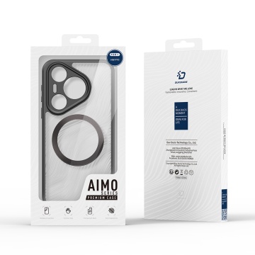 Husa Huawei Pura 70 Dux Ducis Aimo MagSafe Series - Negru - Img 2