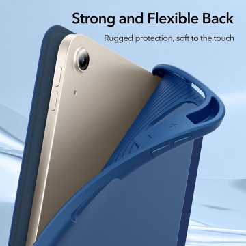 Husa iPad Air 5 (2022) ESR Rebound Pencil- Albastru - Img 2