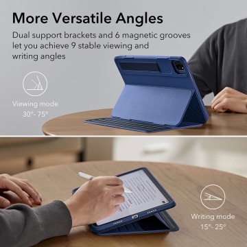 Husa iPad Pro 11" 2021 ESR Sentry Stand - Albastru - Img 3