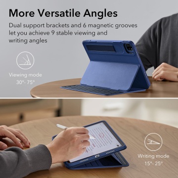 Husa iPad Pro 12.9 (2022) ESR Shift Magnetic - Albastru - Img 5