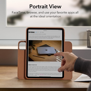 Husa iPad Pro 12.9 (2022) ESR Shift Magnetic - Maro - Img 2