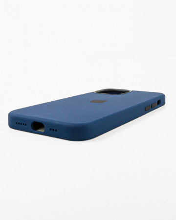 Husa Iphone 12 Pro din silicon Albastru MagSafe - Img 2