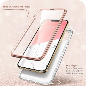 Husa Iphone 13 Pro, i-Blason - Cosmo - Marmura - Img 3