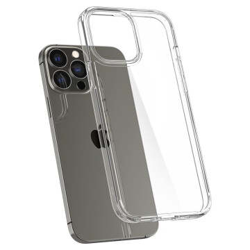 Husa iPhone 13 Pro Spigen Ultra Hybrid - Transparent - Img 4