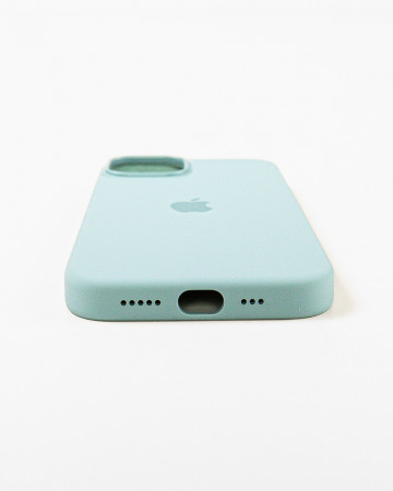 Husa Iphone 14 din silicon Verde MagSafe - Img 3