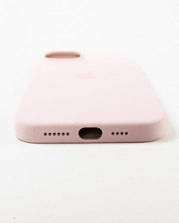 Husa Iphone 14 Plus din silicon Roz MagSafe - Img 3