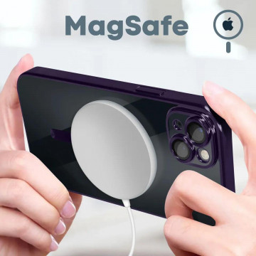 Husa Iphone 14 Plus MagSafe Purple - Img 2