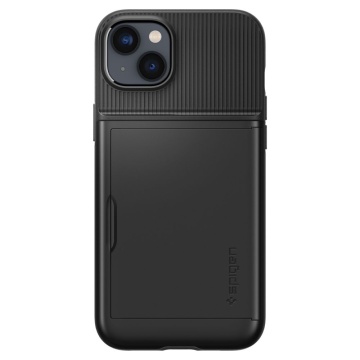 Husa Iphone 14 Plus Spigen - Slim Armor CS, Negru - Img 6