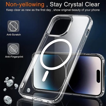 Husa Iphone 14 Pro Techsuit - MagSafe Pro, Transparenta - Img 4
