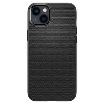 Husa Iphone 14 Spigen - Liquid Air, Negru Mat - Img 3