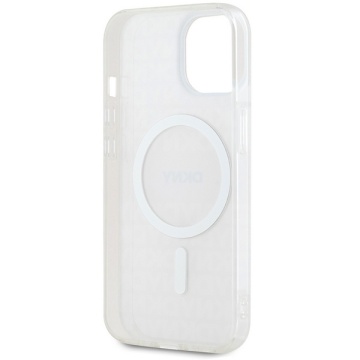 Husa iPhone 15 Plus - DKNY IML Mono & Stripe MagSafe (DKHMP15MHRHSEP) - Pink - Img 5