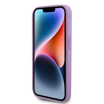 Husa iPhone 15 Pro Guess Leather 4G Stamped GUHCP15LP4EPMU- Violet - Img 4
