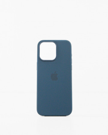 Husa Iphone 15 Pro Max din silicon Navy Blue MagSafe - Img 1