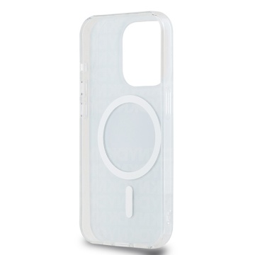 Husa iPhone 15 Pro Max - DKNY IML Mono & Stripe MagSafe (DKHMP15XHRHSEB) - Blue - Img 6