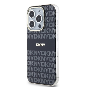 Husa iPhone 15 Pro Max - DKNY IML Mono & Stripe MagSafe (DKHMP15XHRHSEK) - Black - Img 4