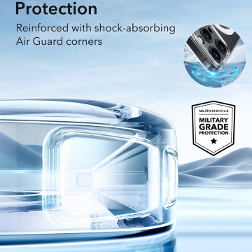 Husa iPhone 16 Pro Max ESR Zero HaloLock - Transparent - Img 3