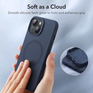 Husa MagSafe iPhone 15 - Dark Blue - Img 2