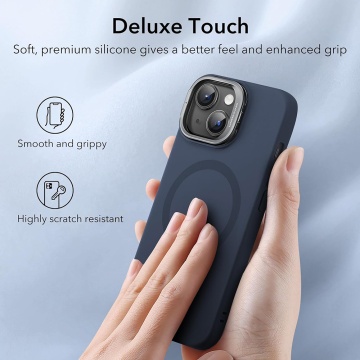 Husa MagSafe iPhone 15 Plus- Dark Blue - Img 3