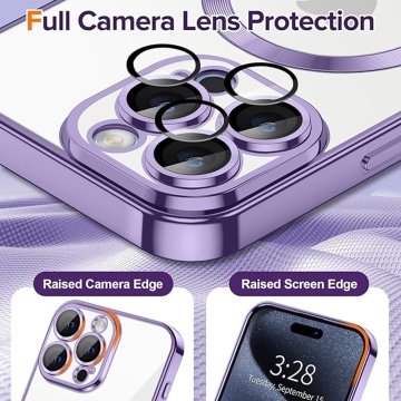 Husa MagSafe - iPhone 15 Pro - Violet - Img 4
