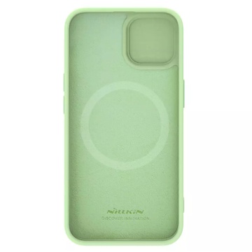 Husa MagSafe Silicone - iPhone 15 Plus - Verde - Img 7