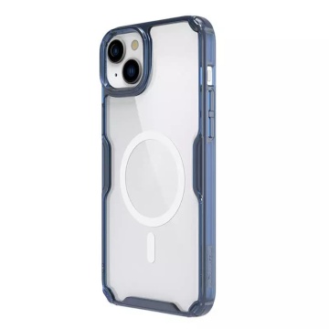 Husa Nature TPU MagSafe Case - iPhone 15 Plus - Albastru - Img 2