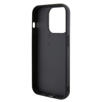 Husa originala Guess iPhone 15 Pro Disco Metal Scrip GUHCP15LPMSDGSK - Negru - Img 7