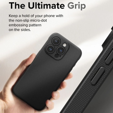 Husa pentru iPhone 15 Pro - Ringke Onyx - Gray - Img 3