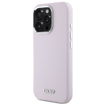 Husa pentru iPhone 16 Pro - DKNY Hardcase Liquid Silicone (DKHMP16LSMCHLP) - Pink - Img 2