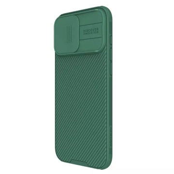 Husa pentru iPhone 16 Pro Max - Nillkin CamShield Pro - Green - Img 3