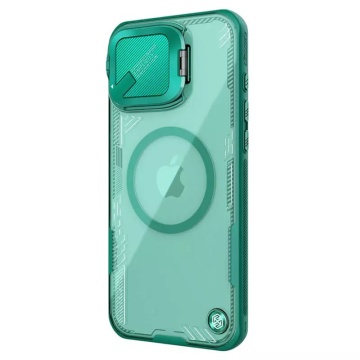 Husa pentru iPhone 16 Pro Max - Nillkin Iceblade Prop Magnetic (without Camera Cutout) - Green - Img 5