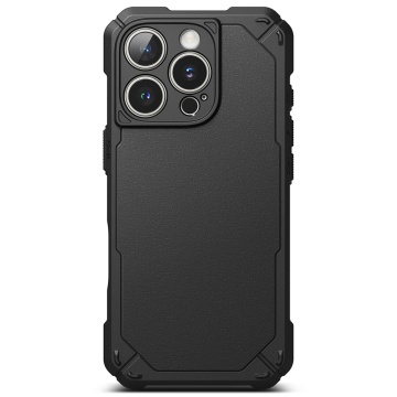 Husa pentru iPhone 16 Pro Max - Ringke Rugged Gear - Black - Img 2