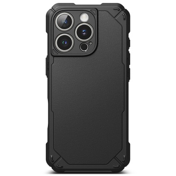 Husa pentru iPhone 16 Pro - Ringke Rugged Gear - Black - Img 3