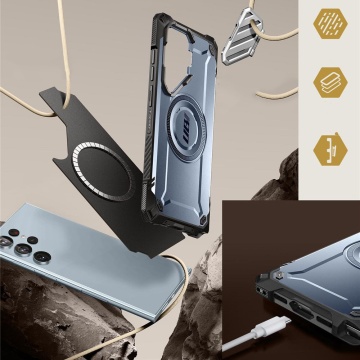 Husa pentru Samsung Galaxy S24 Ultra - Supcase Unicorn Beetle XT MagSafe - Tilt - Img 7