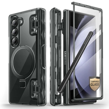 Husa pentru Samsung Galaxy Z Fold6 - I-Blason Cosmo Pro MagSafe - Frost Black - Img 1